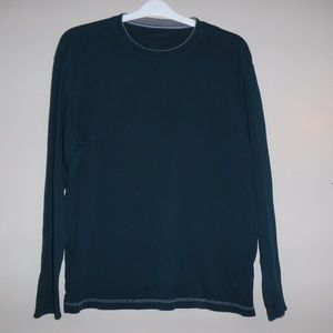 Van Heusen men’s shirt layered look Med EUC